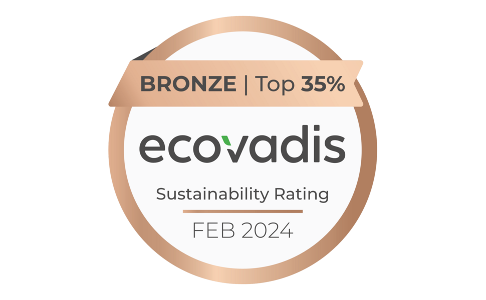 Getzner Werkstoffe receives Bronze Medal in EcoVadis sustainability